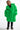 Side View Kids Wear Your Greens Luxe Woolish Teddy Trench