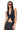 Front View Kiley Mineral Wash Halter Top