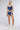 Full View Kimberly Mineral Wash Mini Short In Blue