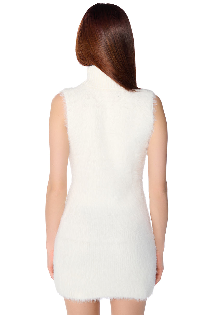 Extra View Kylie Fuzzy Mini Dress