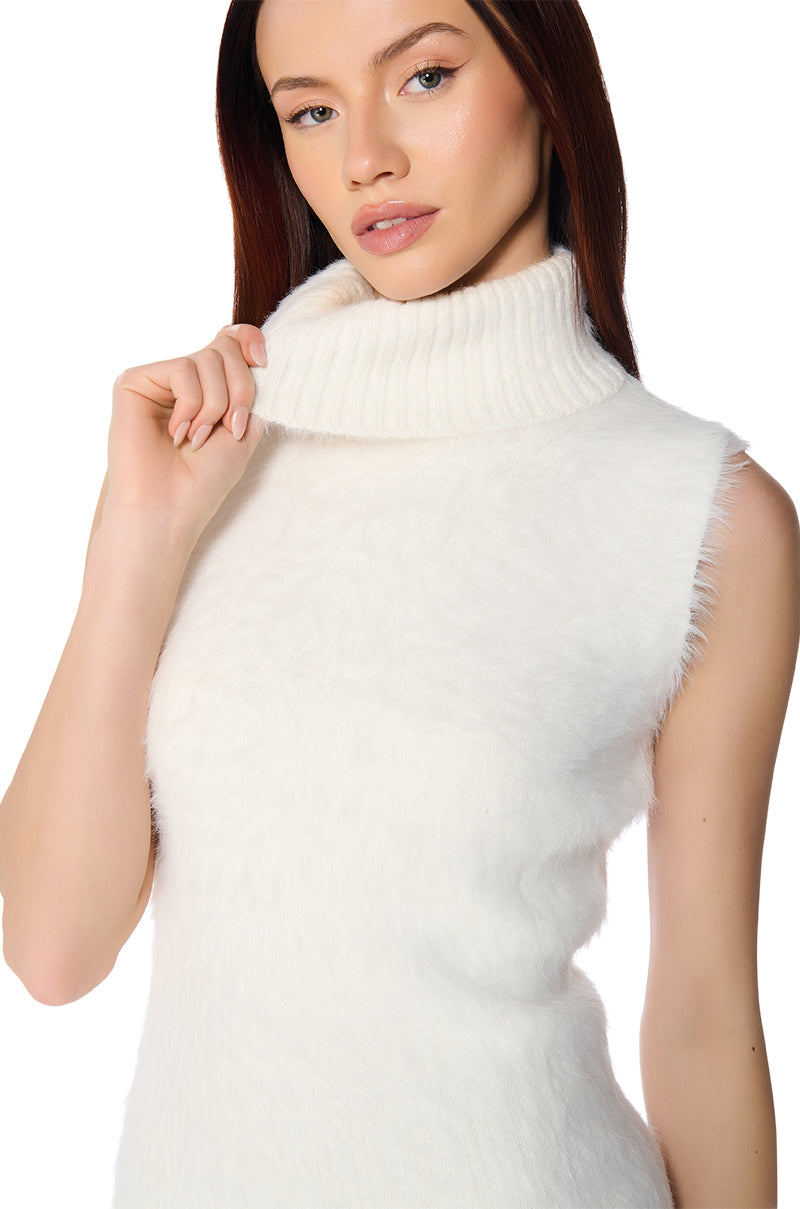 Extra View Kylie Fuzzy Mini Dress