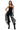 Front View La La Strapless Flared Jumpsuit