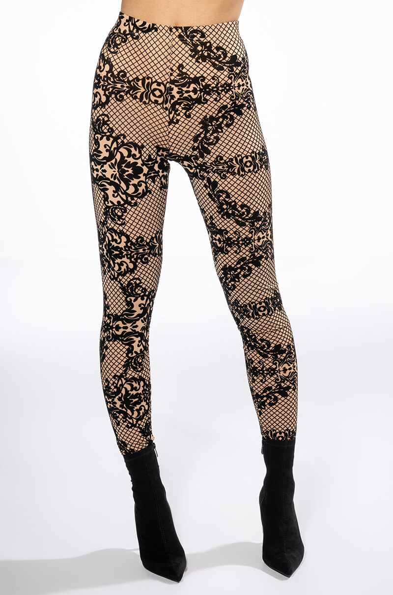 Back View Lace Luxe Legging