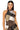 Front View Lana Patchwork Halter Top