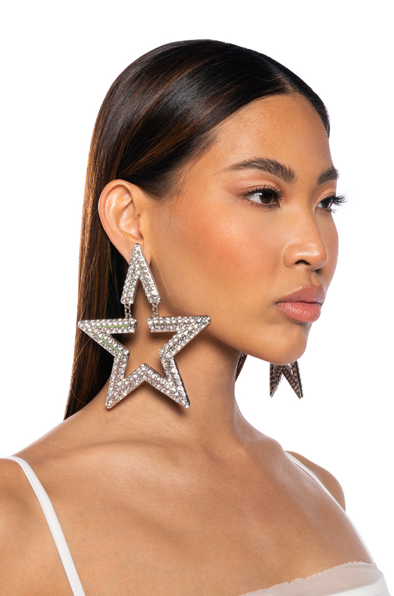 Front View Larger Than Life Earring