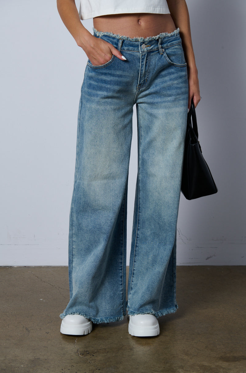 LARK ULTRA WIDE LEG JEAN view 0