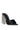 Back View Laurent Black Diamond Drip Heel Sandal