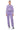 Side View Lavender Dreams Collared Oversized Sweatshirt