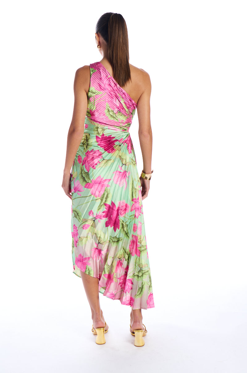 Extra View Lazy Daisy Printed Midi Dress