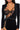 Extra View Leader Of The Pack Long Sleeve High Slit Gown