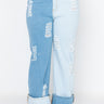 Front View Leblon High Rise Relaxed Jeans