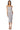 Side View Lena Ruched Mesh Midi Dress In Grey