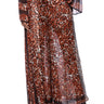 Front View Let It Be Known Leopard Wide Leg Pant