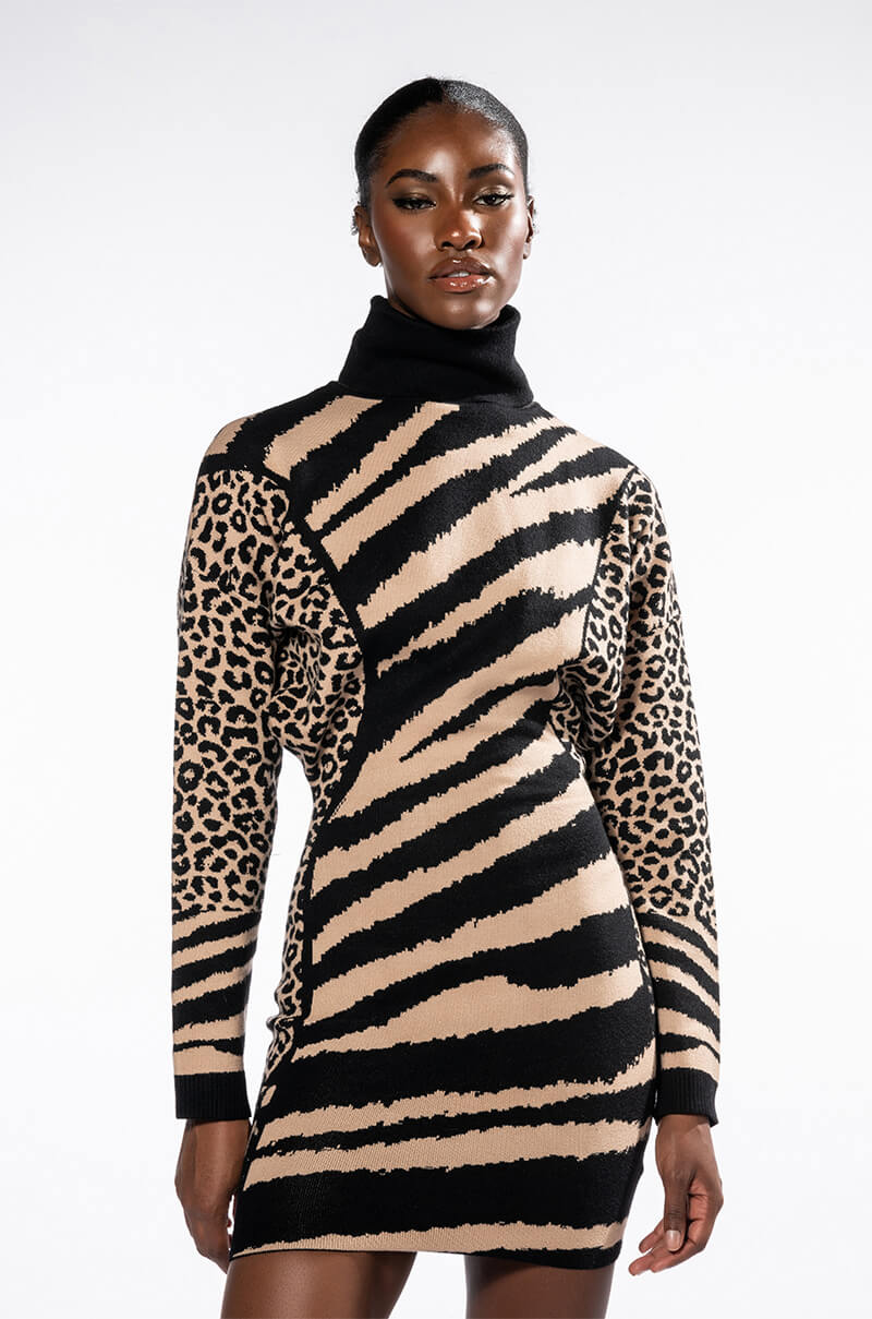 how to sit in a mini dress LET IT SIT SIS TURTLENECK MINI DRESS – AKIRA