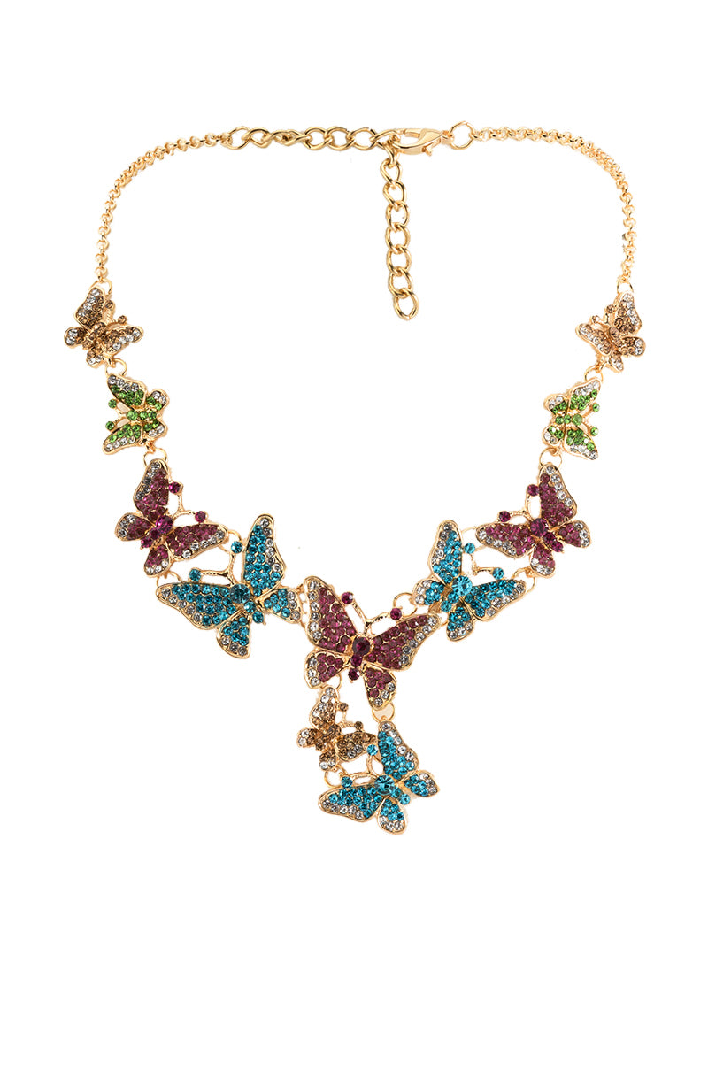 Side View Let Me Fly Away Necklace