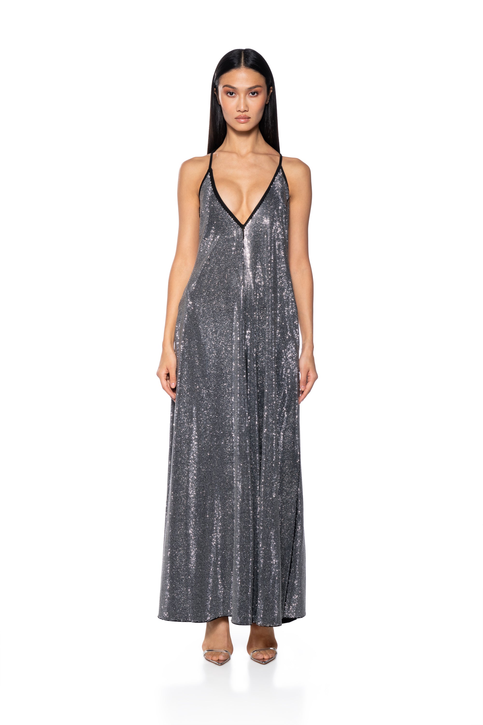 Extra View Lets Celebrate Rhinestone Jumpsuit