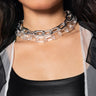 Front View Lets Link Layered Choker