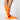 Front View Lets Ride Flatform Sandal in Orange