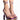 Front View Lets Twist Again Strappy Sandal In Purple