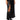 Front View Level Up Faux Leather Double Slit Maxi Skirt