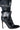 Full View Level Up Over The Knee Croc Stiletto Cargo Boot In Black