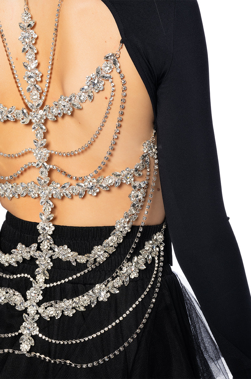 Extra View Lexi Embellished Exposed Back Top