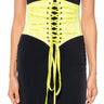 Front View Life Gives You Limes Lace Corset Belt