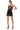 Back View Life Of The Party Embellished Cutout Satin Mini Dress