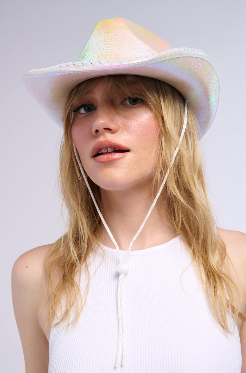 Front View Light Me Up Cowboy Hat 0