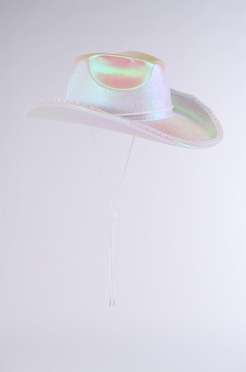 Detail View Light Me Up Cowboy Hat