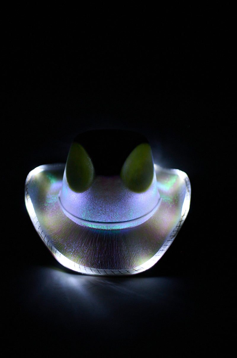 Detail View Light Me Up Cowboy Hat 3