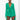 Front View Like A Gem Ruffle Sleeve Romper in Emerald