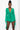 Front View Like A Gem Ruffle Sleeve Romper in Emerald