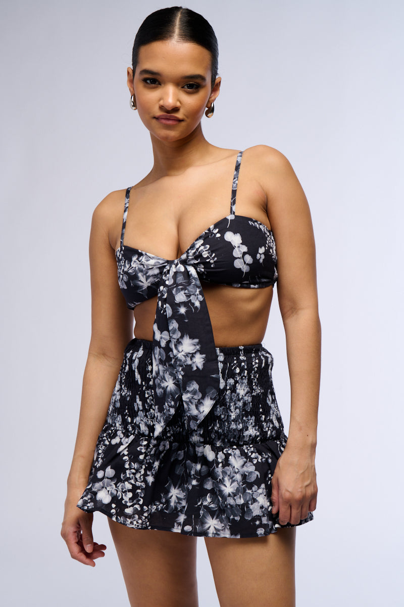 LIKE HEAVEN FLORAL BRALETTE TOP view 0