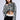 Front View Lillie Chunky Knit Cropped Sweater