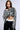 Front View Lillie Chunky Knit Cropped Sweater