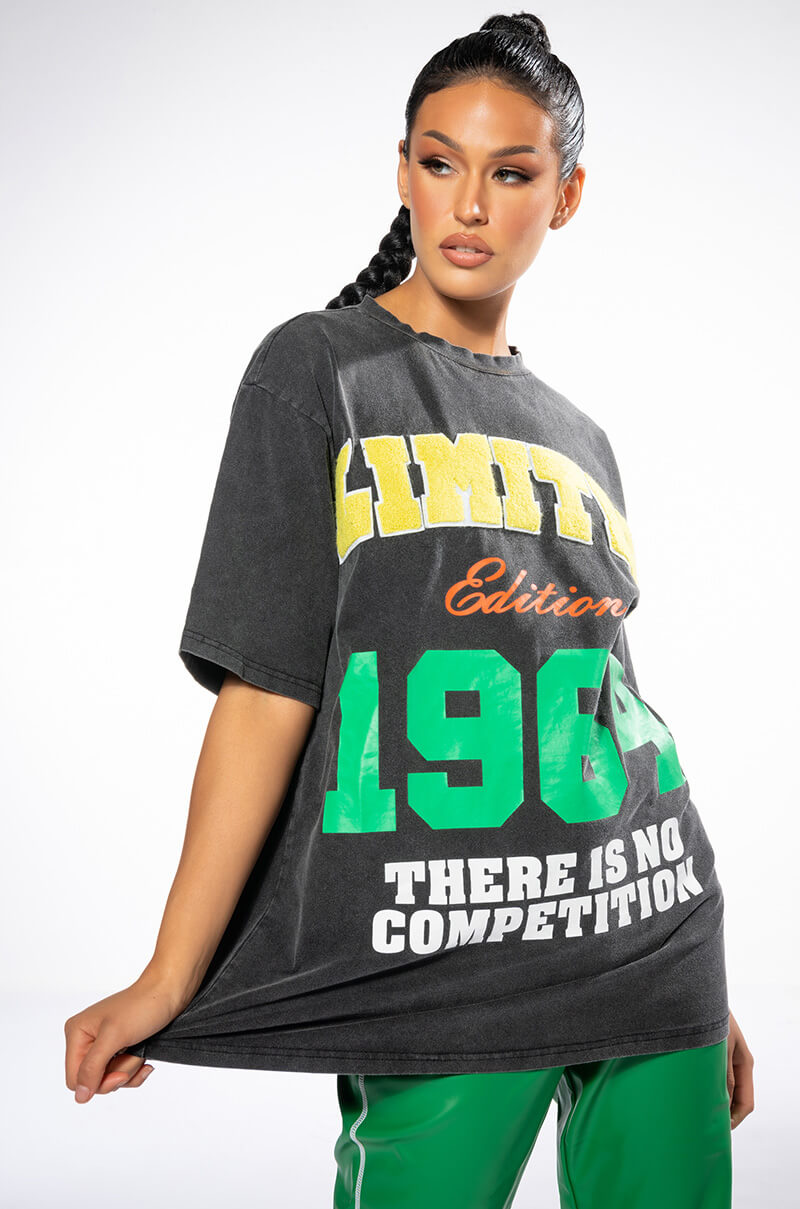 Side View Limited Edition Oversized Graphic Tshirt