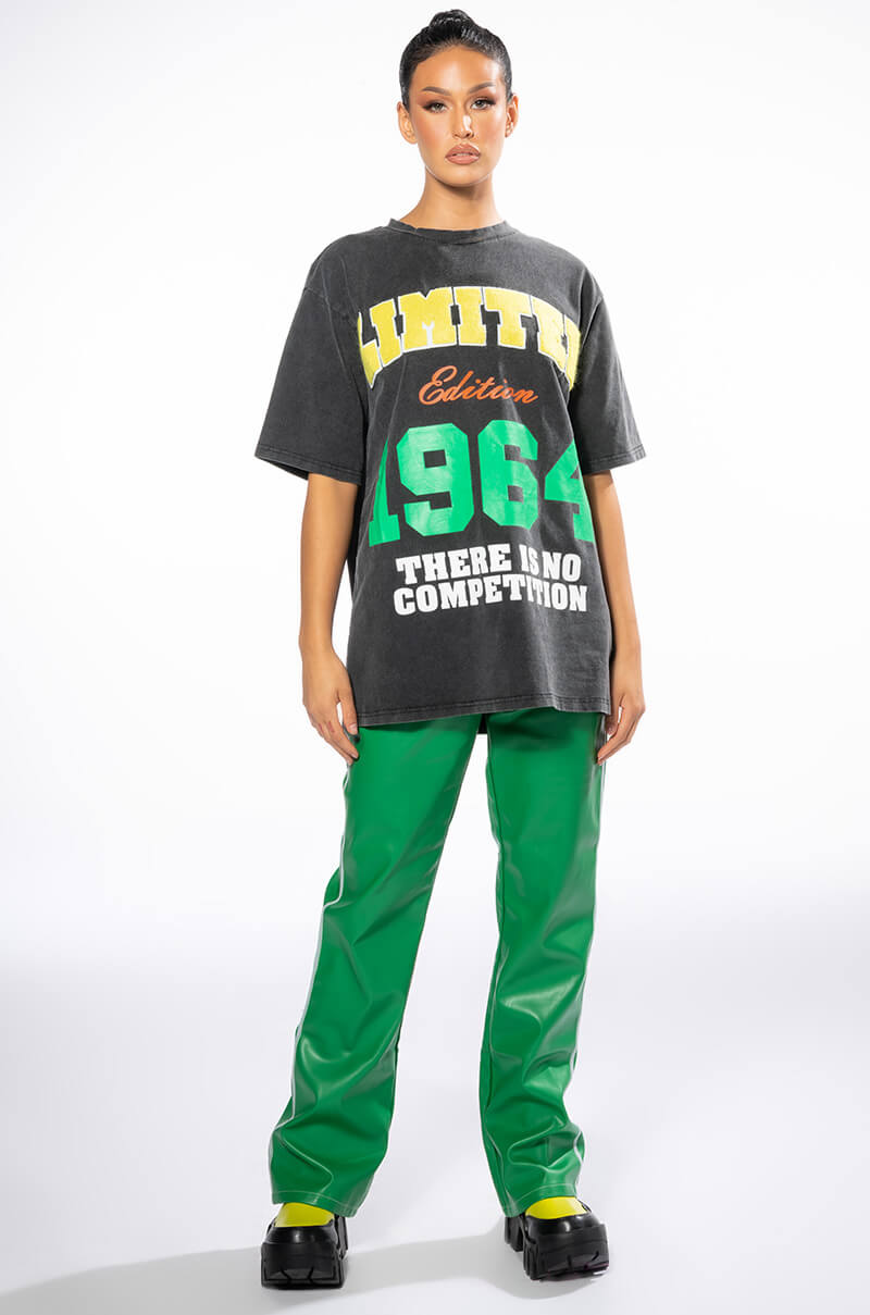 Back View Limited Edition Oversized Graphic Tshirt