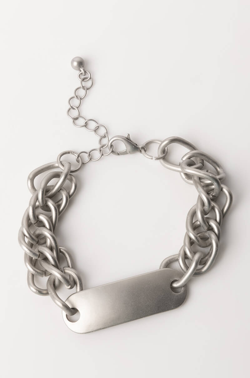 Side View Link Chain Bracelet
