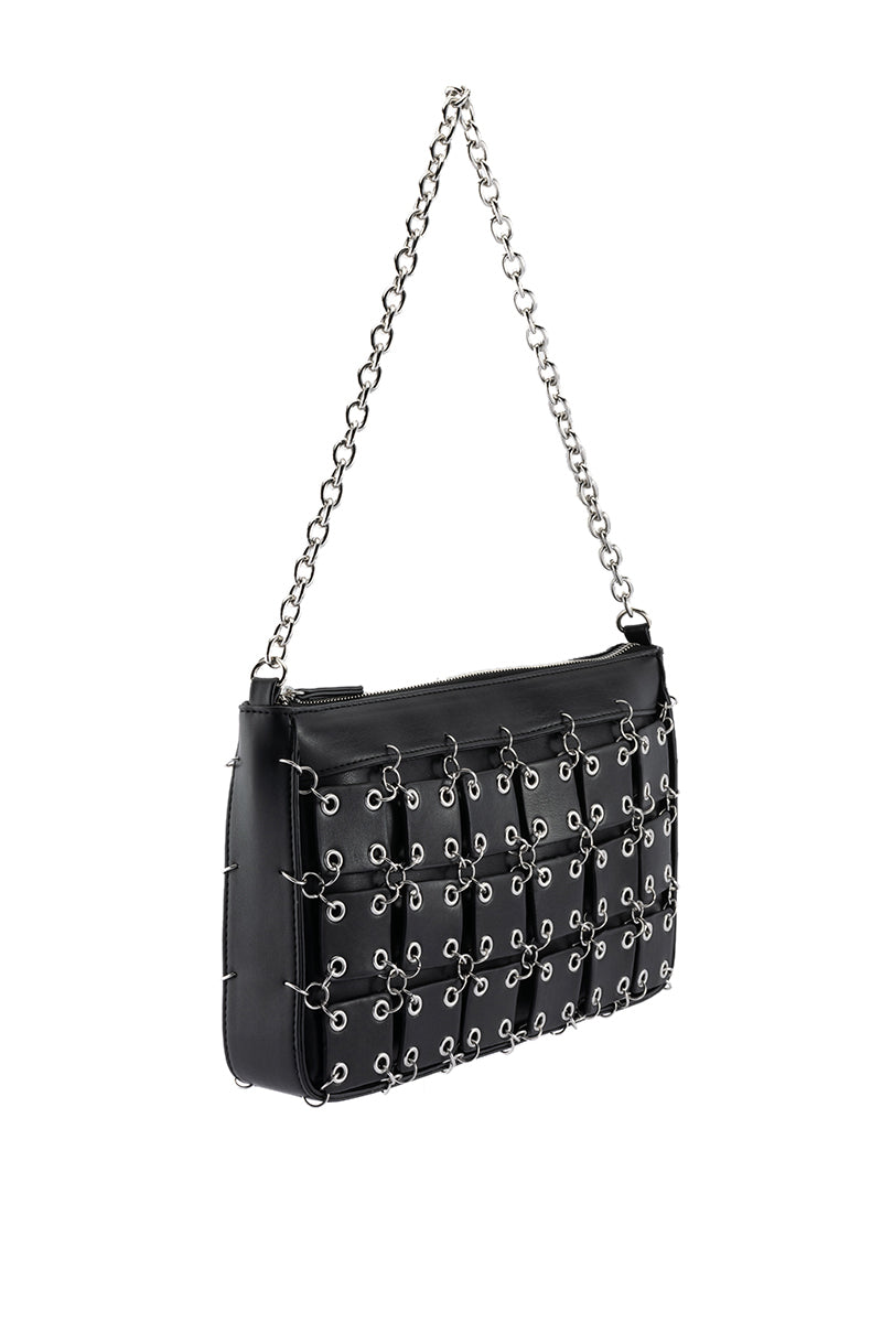 Back View Linked Up Pu Purse