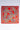Back View Linked Up Red 100% Silk Scarf