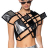 Front View Linx Abstract Cut Out Top