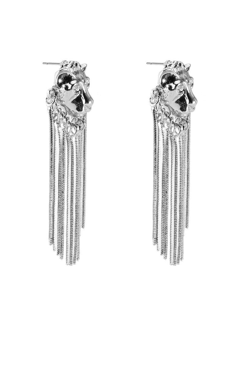 Back View Lion To Me Earring