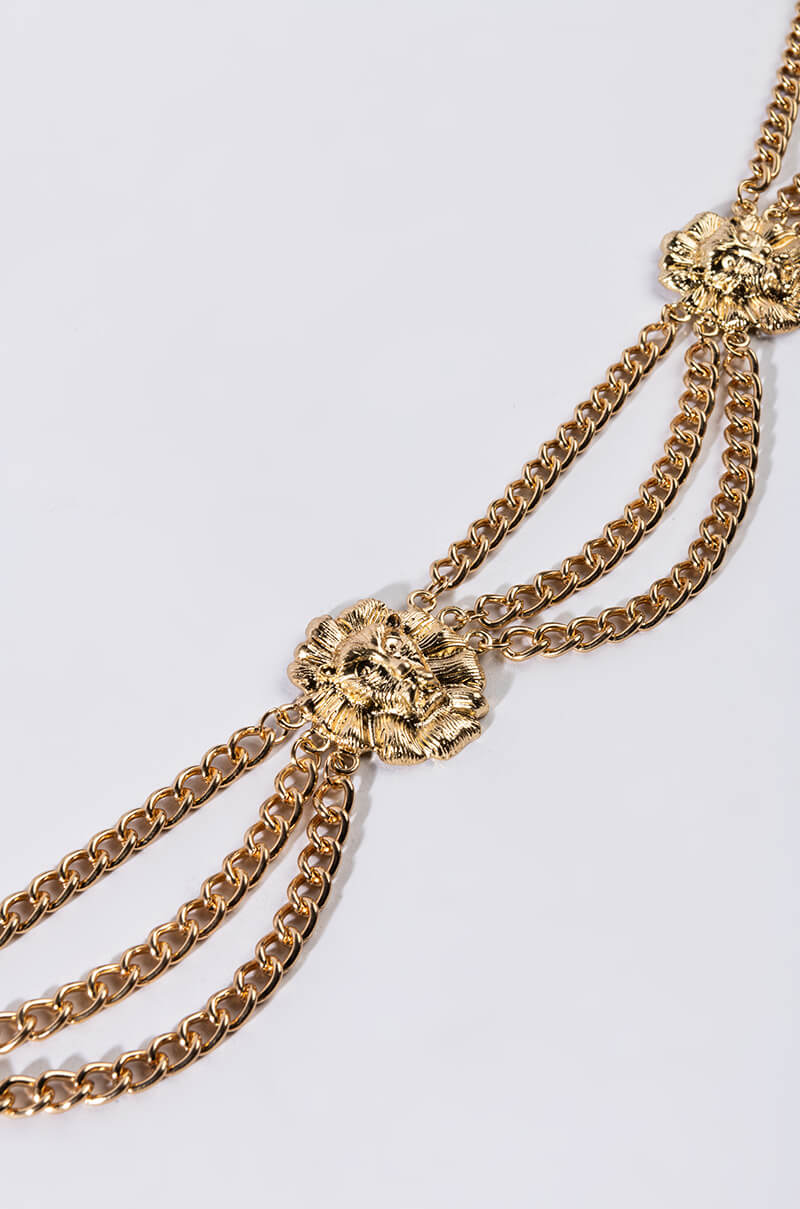 Back View Lions Den Belt