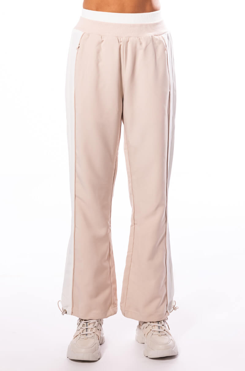 Detail View Listen Up Color Block Wide Leg Sweatpant