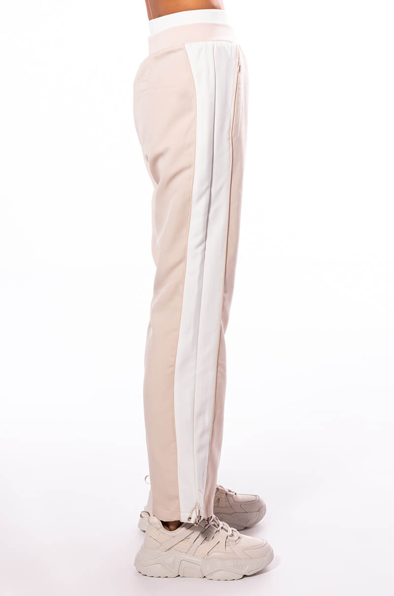 Full View Listen Up Color Block Wide Leg Sweatpant