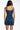 Full View Little Lace Up Flexfit Denim Mini Dress