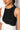 Extra View Little Something Extra Rhinestone Crew Neck Ribbed Tank