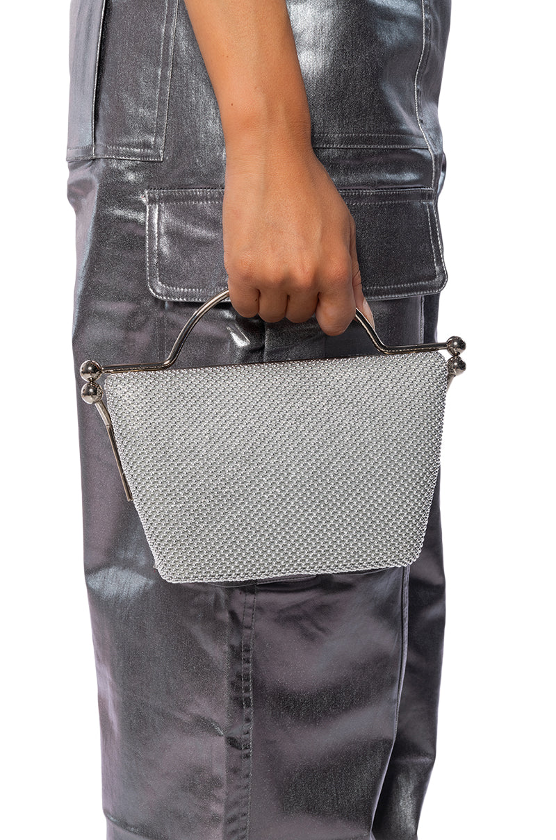 Front View Livi Top Handle Purse