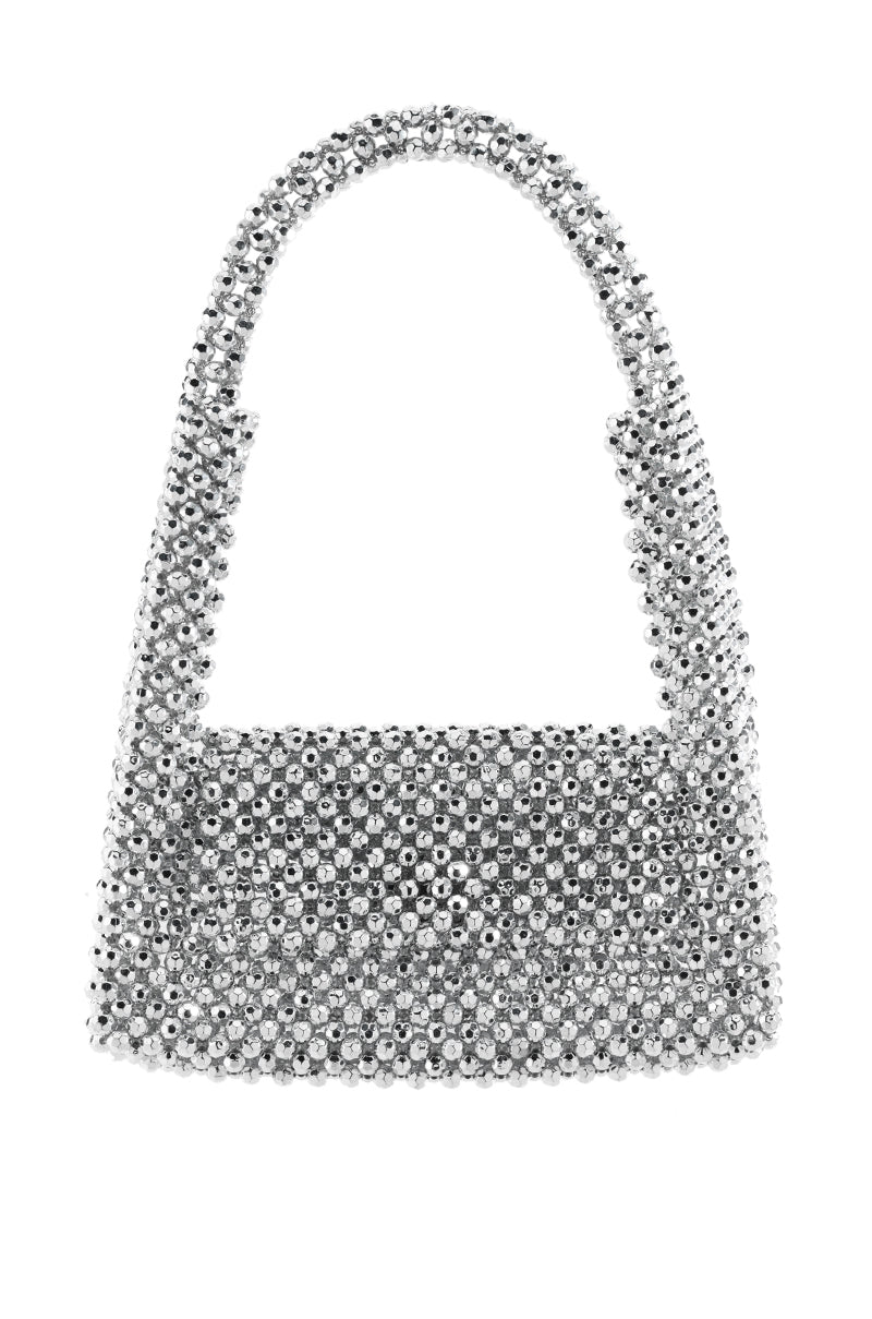 Side View Locked In Beaded Bag 0